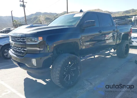 2018 Chevrolet Silverado 1500 1Lz из США, поврежденный, VIN 3GCPCSEC3JG198560